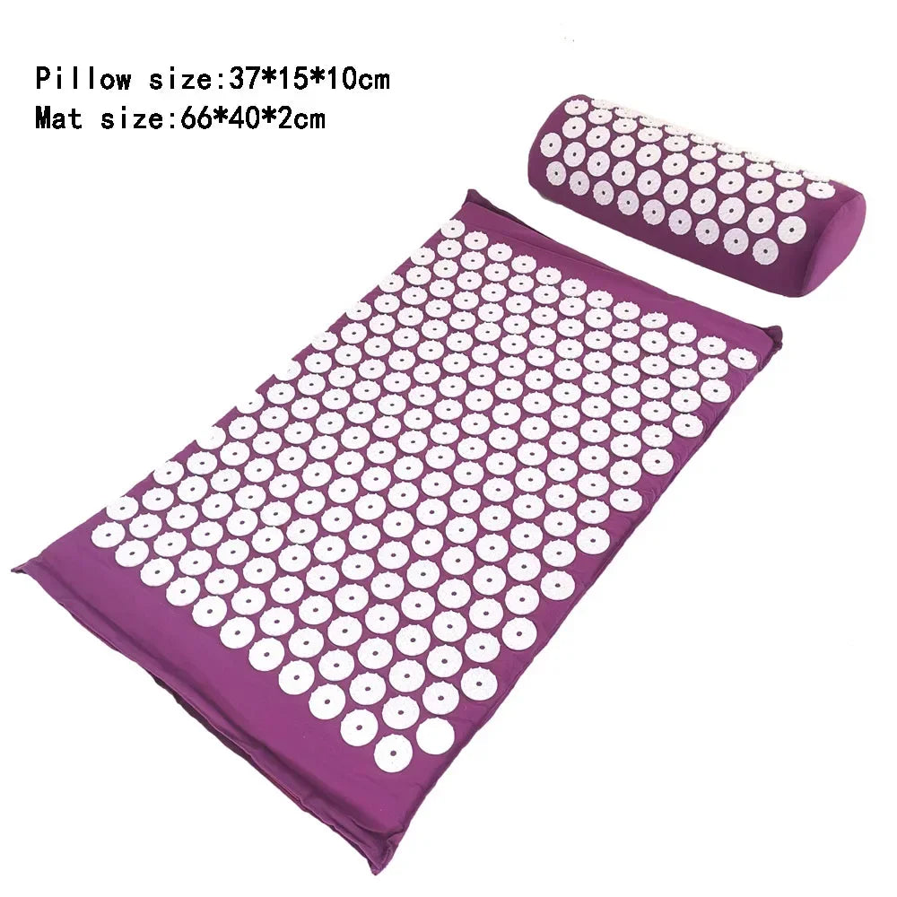 AcuRelief™ Acupressure Mat & Pillow Set