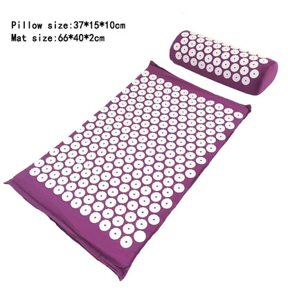 AcuRelief™ Acupressure Mat & Pillow Set